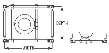 Best, Top, supply Glass plants that are supported in a tubular structure formed of galvanized steel tubes  Manufacturers, in Canada, the USA Goel Scientific Glass  