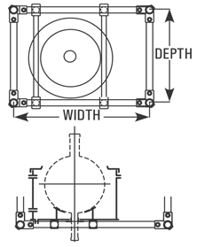 Best, Top, supply Glass plants that are supported in a tubular structure formed of galvanized steel tubes  Manufacturers, in Canada, the USA Goel Scientific Glass  