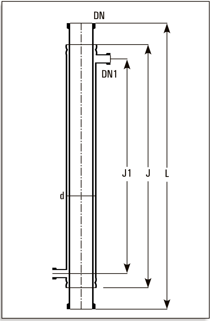 Jacketed Pipe Section