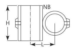 STRUCTURE FITTINGS - CROSS