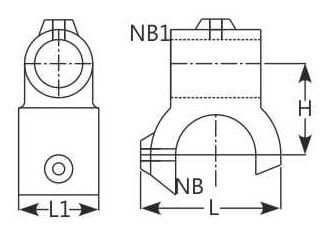 STRUCTURE FITTINGS - EQUAL BRACKET